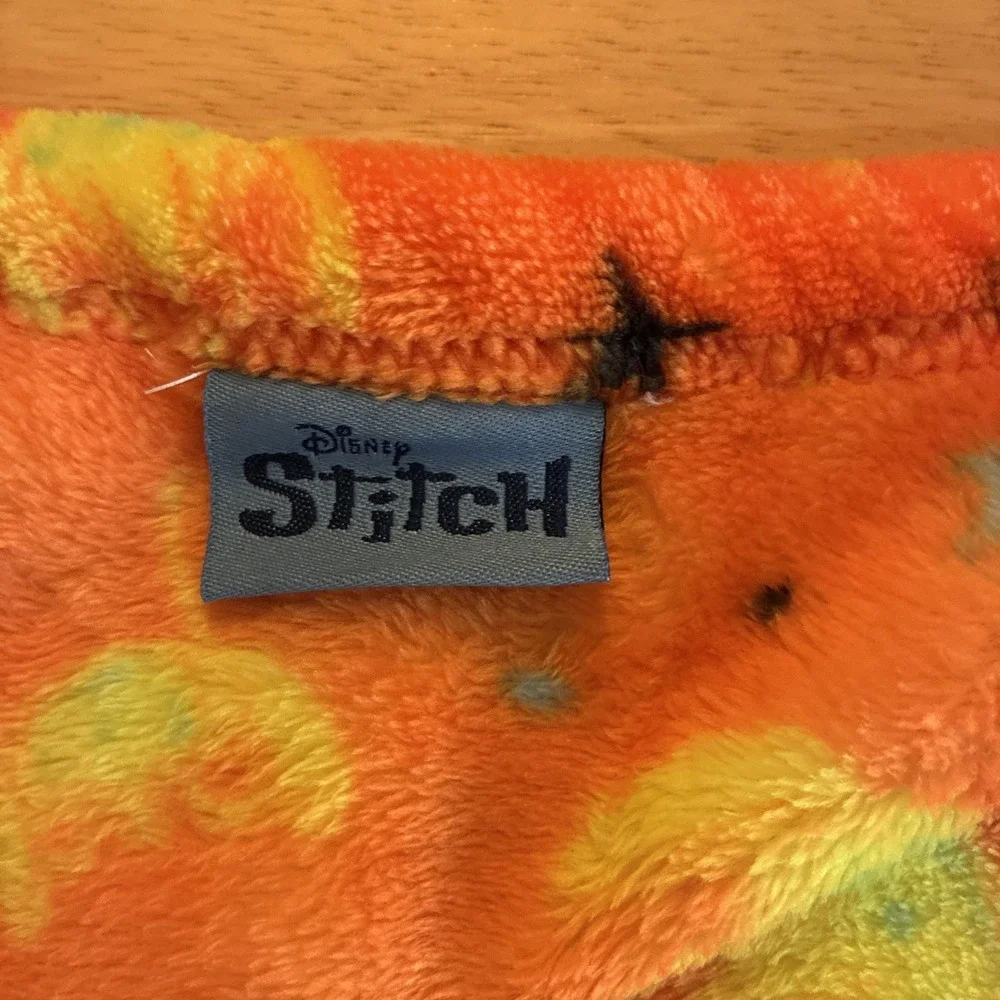 Disney Stitch Halloween Small Baby Blanket Plushy Lovey
